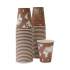 Eco-Products World Art Renewable and Compostable Hot Cups, 8 oz, Plum, 50/Pack, 10 Pack/Carton (EPBHC8WAPKCT)