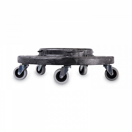 Refuse Container Utility Dolly, 300 lb Capacity, 18.25