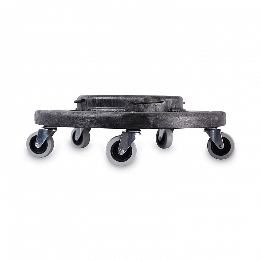 Refuse Container Utility Dolly, 300 lb Capacity, 18.25" Diameter, Gray (DOLLY)