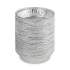 Boardwalk Round Aluminum To-Go Containers, 24 oz, 7" Diameter x 1.47"h, Silver, 500/Carton (ROUND7)