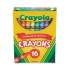 Crayola Classic Color Crayons, Tuck Box, 16 Colors (520016)