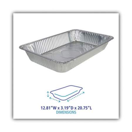 Boardwalk Full Size Aluminum Steam Table Pan, Deep, 50/Carton (STEAMFLDP)