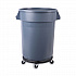 Refuse Container Utility Dolly, 300 lb Capacity, 18.25