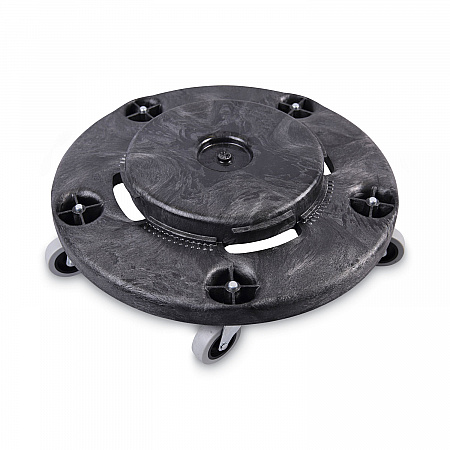 Refuse Container Utility Dolly, 300 lb Capacity, 18.25