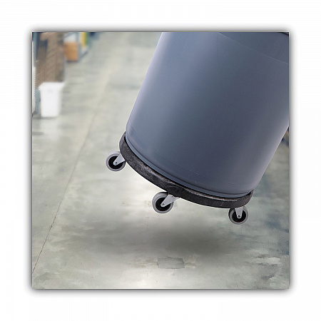 Refuse Container Utility Dolly, 300 lb Capacity, 18.25