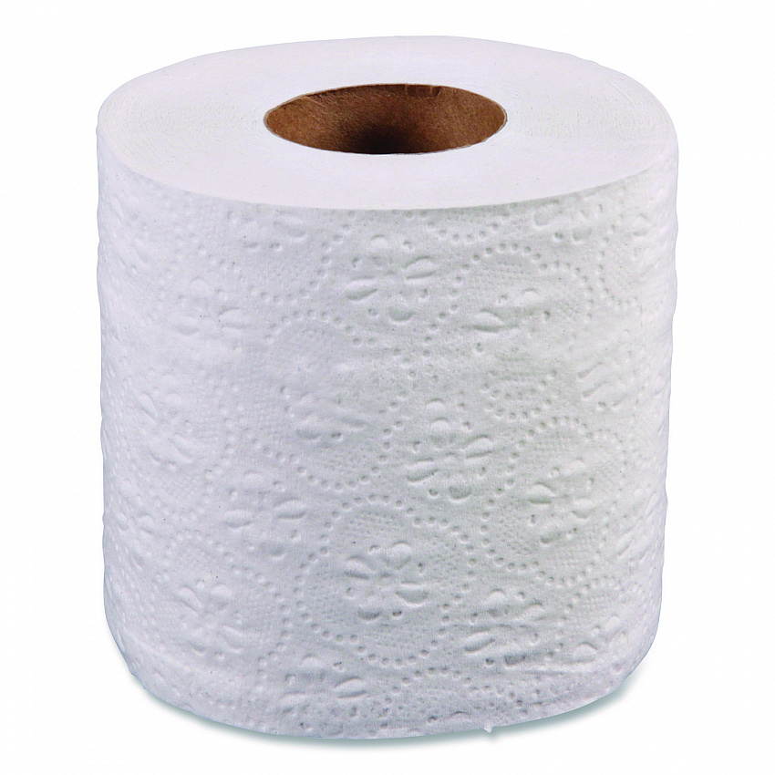 Two-Ply Toilet Tissue, Standard, Septic Safe, White, 4 x 3, 500 Sheets/Roll, 96 Rolls/Carton (6145)