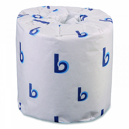Two-Ply Toilet Tissue, Septic Safe, White, 400 Sheets/Roll, 96 Rolls/Carton (6144)