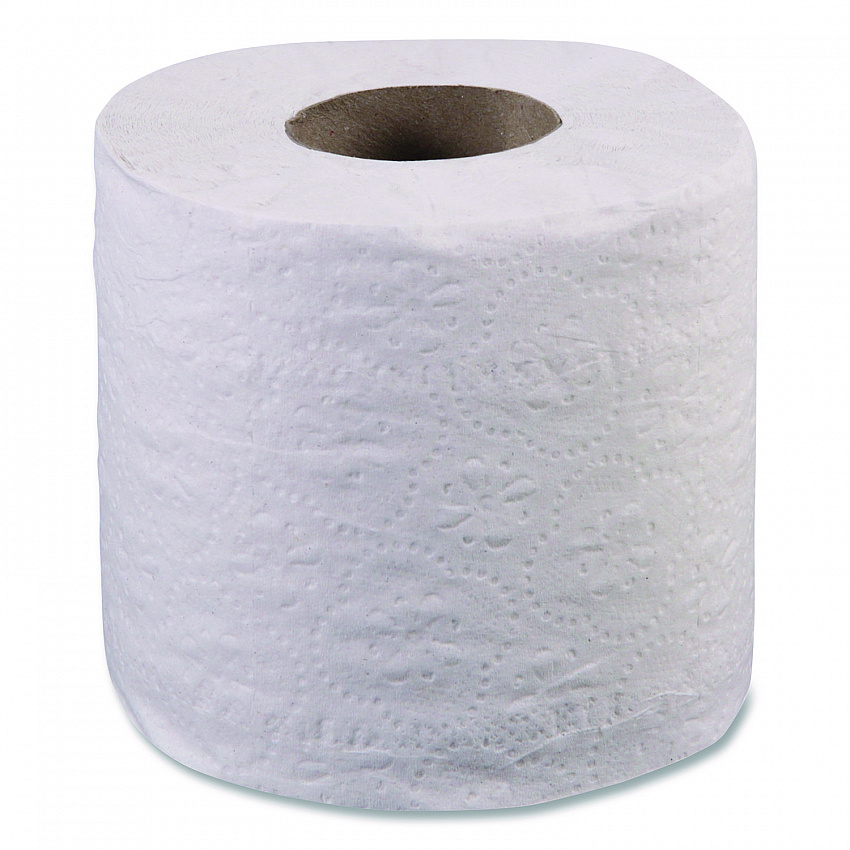 Two-Ply Toilet Tissue, Septic Safe, White, 400 Sheets/Roll, 96 Rolls/Carton (6144)
