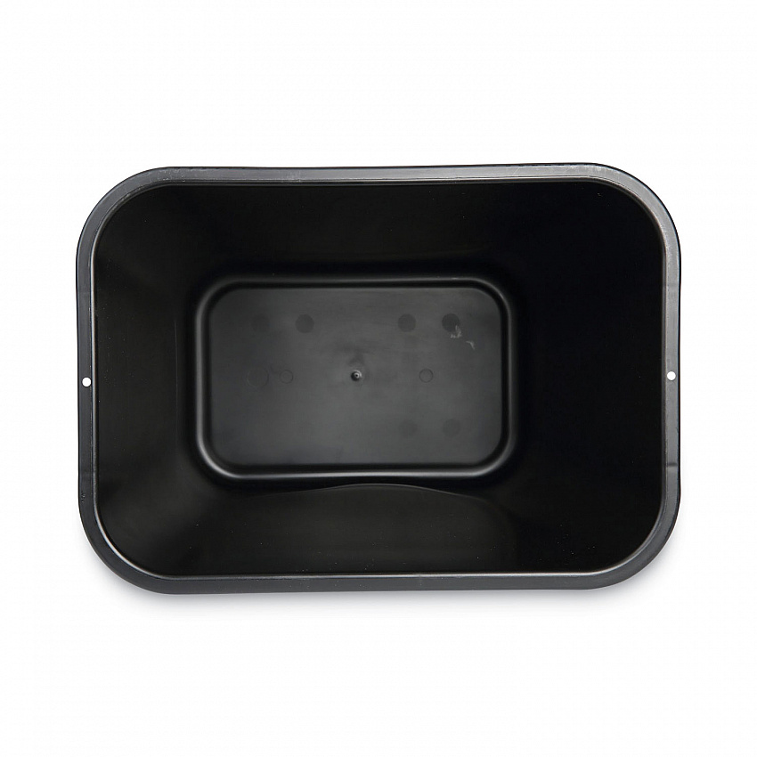 Soft-Sided Wastebasket, 28 qt, Plastic, Black (28QTWBBLA)