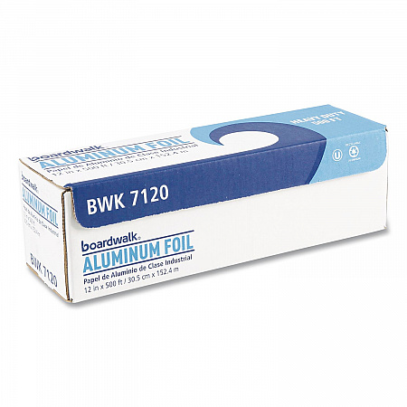 Heavy-Duty Aluminum Foil Roll, 87 Gauge, 12