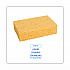Medium Cellulose Sponge, 3.67 x 6.08, 1.55