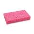 Boardwalk Small Cellulose Sponge, 3.6 x 6.5, 0.9" Thick, Pink, 2/Pack, 24 Packs/Carton (CS1A)