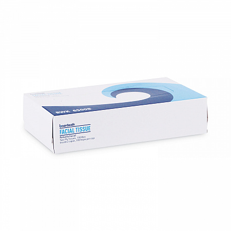 Office Packs Facial Tissue, Flat Box, 2-Ply, White, 100 Sheets/Box, 30 Boxes/Carton (6500B)