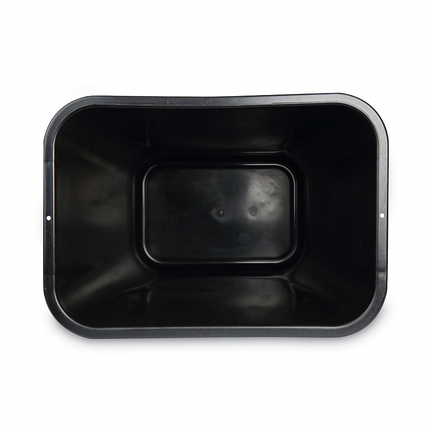 Soft-Sided Wastebasket, 41 qt, Plastic, Black (41QTWBBLA)