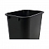 Soft-Sided Wastebasket, 14 qt, Plastic, Black (14QTWBBLA)