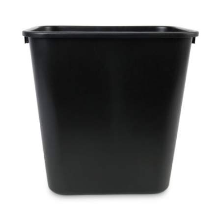 Boardwalk Soft-Sided Wastebasket, 28 qt, Black (28QTWBBLA)