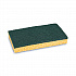 Medium-Duty Scrubbing Sponge, Individually Wrapped, 3.6 x 6.1, 0.75