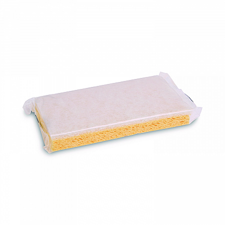 Light-Duty Scrubbing Sponge, Individually Wrapped, 3.6 x 6.1, 0.7