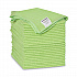 Microfiber Cleaning Cloths, 16 x 16, Green, 24/Pack (16GRECLOTHV2)