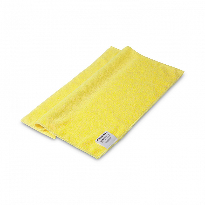 Microfiber Cleaning Cloths, 16 x 16, Yellow, 24/Pack (16YELCLOTHV2)