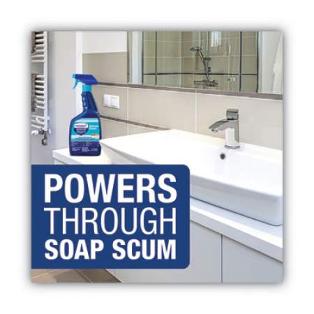 Microban 24-Hour Disinfectant Bathroom Cleaner, Citrus, 32 oz Spray Bottle (30120EA)