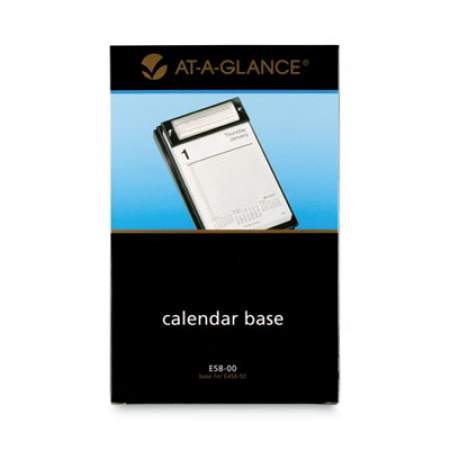 AT-A-GLANCE Pad Style Base, Black, 5" x 8" (E5800)
