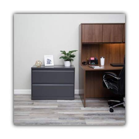 Alera Lateral File, 2 Legal/Letter/A4/A5-Size File Drawers, Charcoal, 36" x 18" x 28" (LF3629CC)
