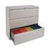 Alera Lateral File, 3 Legal/Letter/A4/A5-Size File Drawers, Putty, 42" x 18" x 39.5" (LF4241PY)