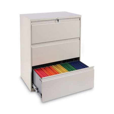Alera Lateral File, 3 Legal/Letter/A4/A5-Size File Drawers, Putty, 30" x 18" x 39.5" (LF3041PY)