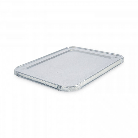 Aluminum Steam Table Pan Lids, Fits Half-Size Deep Pan, 290 Gauge, 0.63