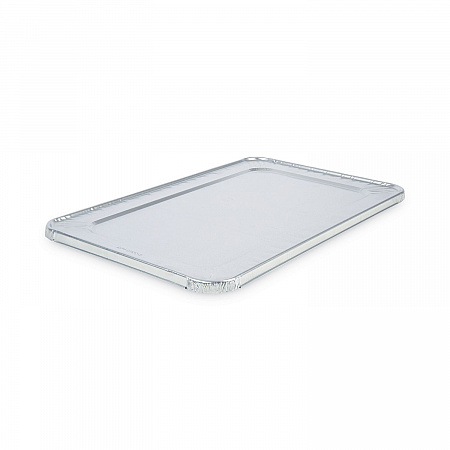 Aluminum Steam Table Pan Lids, Fits Full-Size Deep Pan, 380 Gauge, 0.63