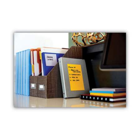 Post-it Notes Super Sticky Canary Yellow Note Pads, Lined, 4 x 6, 90-Sheet, 5/Pack (6605SSCY)
