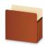 Pendaflex Standard Expanding File Pockets, 5.25" Expansion, Letter Size, Red Fiber, 10/Box (1534GOX)