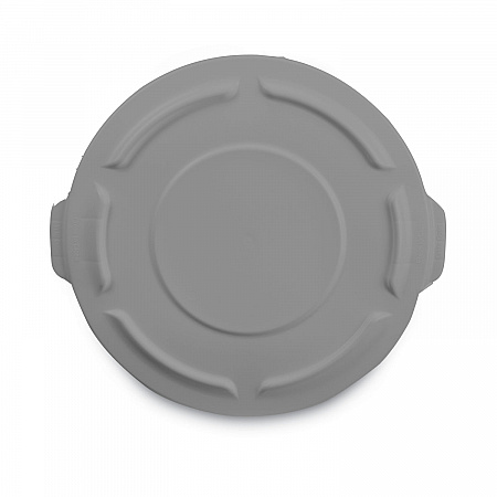 BRUTE Self-Draining Flat Top Lids for 55 gal Round BRUTE Containers, 26.75