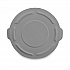 BRUTE Self-Draining Flat Top Lids for 55 gal Round BRUTE Containers, 26.75
