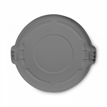 BRUTE Self-Draining Flat Top Lids for 55 gal Round BRUTE Containers, 26.75