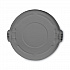 BRUTE Self-Draining Flat Top Lids for 55 gal Round BRUTE Containers, 26.75