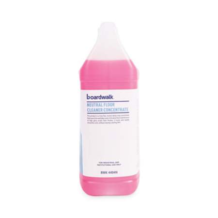 Boardwalk Neutral Floor Cleaner Concentrate, Lemon Scent, 1 gal Bottle, 4/Carton (4404N)