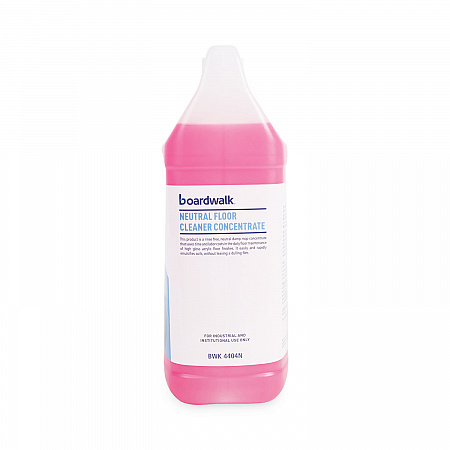 Neutral Floor Cleaner Concentrate, Lemon Scent, 1 gal Bottle, 4/Carton (4404N)