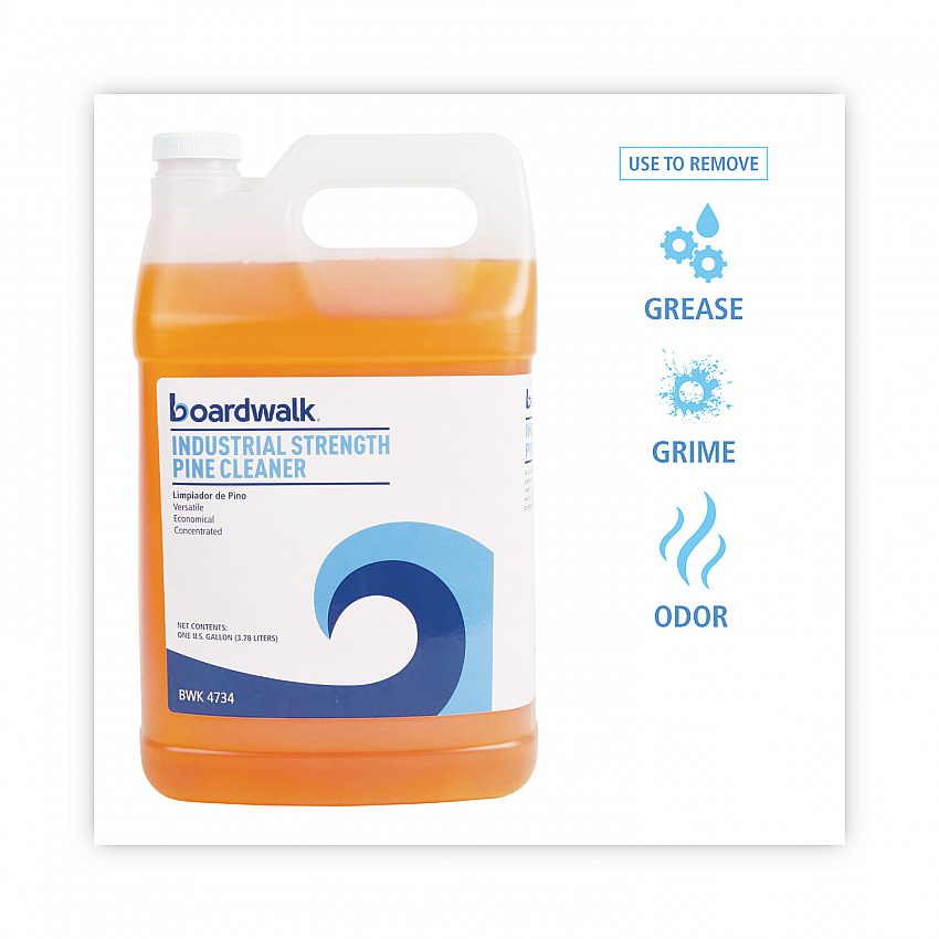 Industrial Strength Cleaner, Pine Scent, 1 gal Bottle (4734EA)