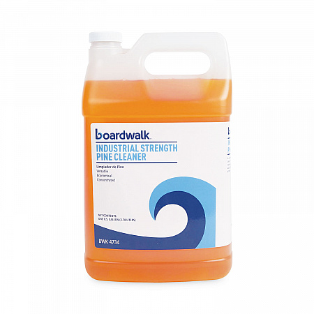 Industrial Strength Cleaner, Pine Scent, 1 gal Bottle, 4/Carton (4734)
