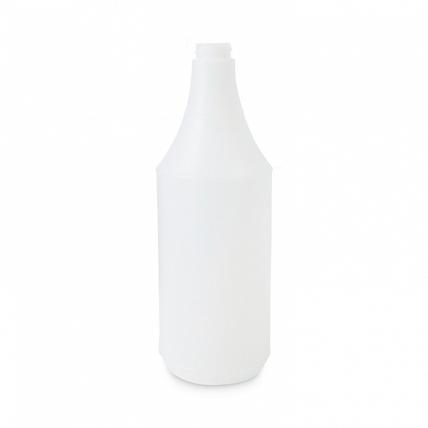 Embossed Plastic Spray Bottle, 32 oz, Clear, 24/Carton (00032)