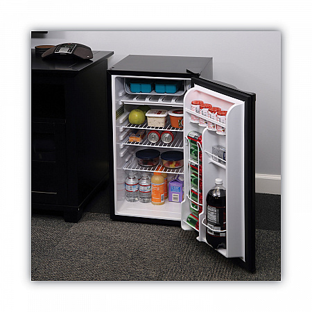 3.2 Cu. Ft. Refrigerator with Chiller Compartment, Black (RF333B)