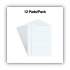 Universal Glue Top Pads, Narrow Rule, 50 White 8.5 x 11 Sheets, Dozen (41000)