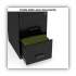 Alera Soho Vertical File Cabinet, 3 Drawers: File/File/File, Letter, Black, 14" x 18" x 34.9" (SVF1835BL)