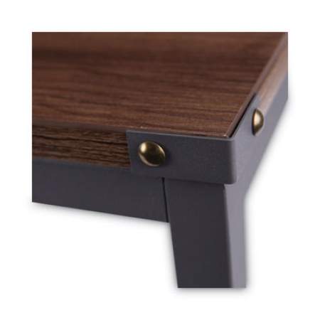 Alera Industrial Series Table Desk, 47.25" x 23.63" x 29.5", Modern Walnut (LTD4824WA)