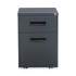 Alera File Pedestal, Left or Right, 2-Drawers: Box/File, Legal/Letter, Charcoal, 14.96" x 19.29" x 21.65" (PABFCH)