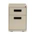 Alera File Pedestal, Left or Right, 2-Drawers: Box/File, Legal/Letter, Putty, 14.96" x 19.29" x 21.65" (PABFPY)