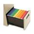 Alera File Pedestal, Left or Right, 2 Legal/Letter-Size File Drawers, Putty, 14.96" x 19.29" x 27.75" (PAFFPY)
