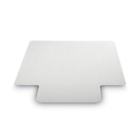 deflecto DuraMat Moderate Use Chair Mat, Low Pile Carpet, Roll, 36 x 48, Lipped, Clear (CM13113COM)